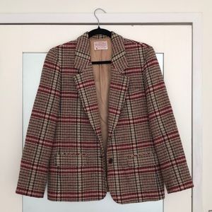 Pendleton 100% Wool Vintage Blazer